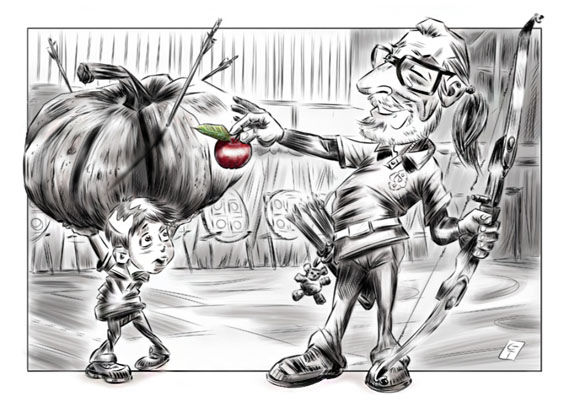 Antonio Cantoni - caricatura